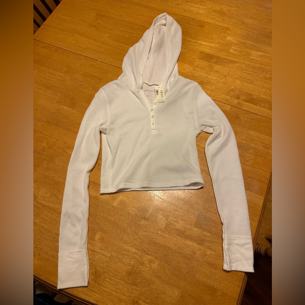 aeropostale size S crop long sleeve
